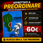 PREORDINE – One Piece Luffy ODA Watermelon Card Natsucomi 2026 Meta Kira JP – Firma Stampata