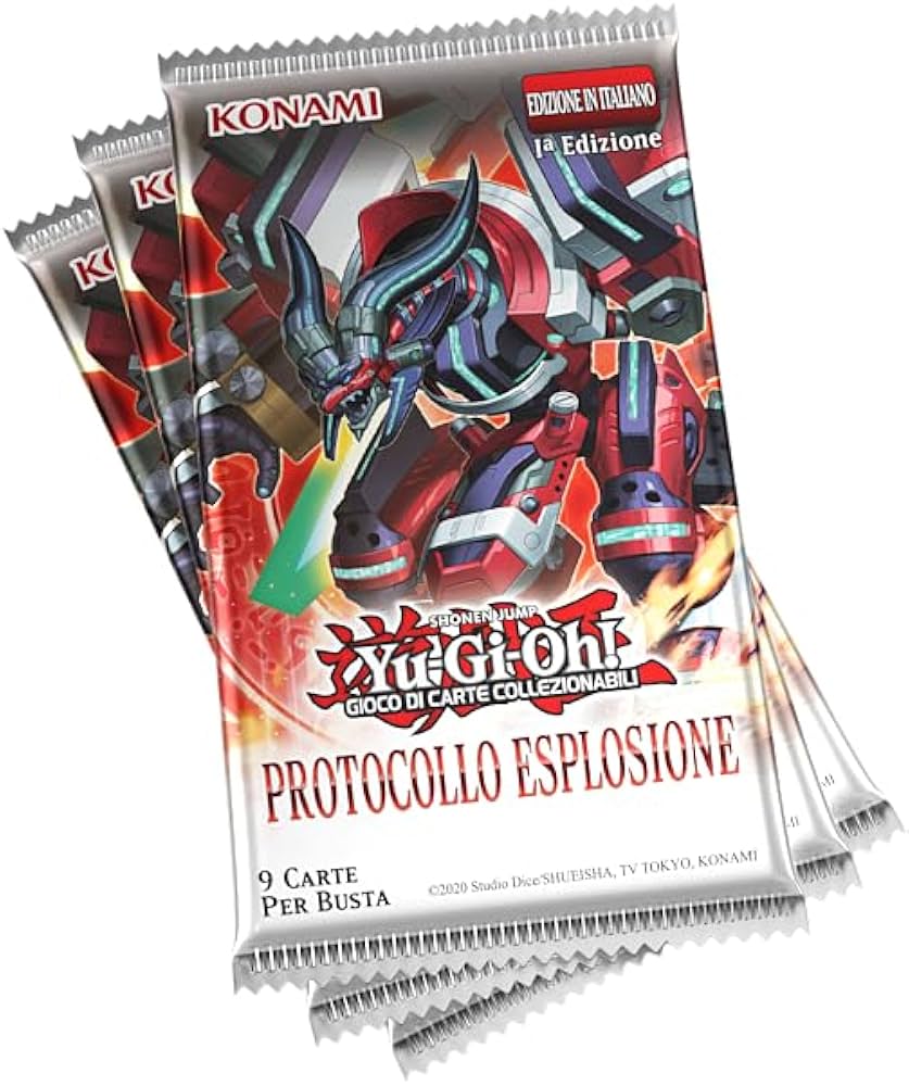 ITA- Protocollo Esplosione Box (24 BUSTE) YU-GI-OH!