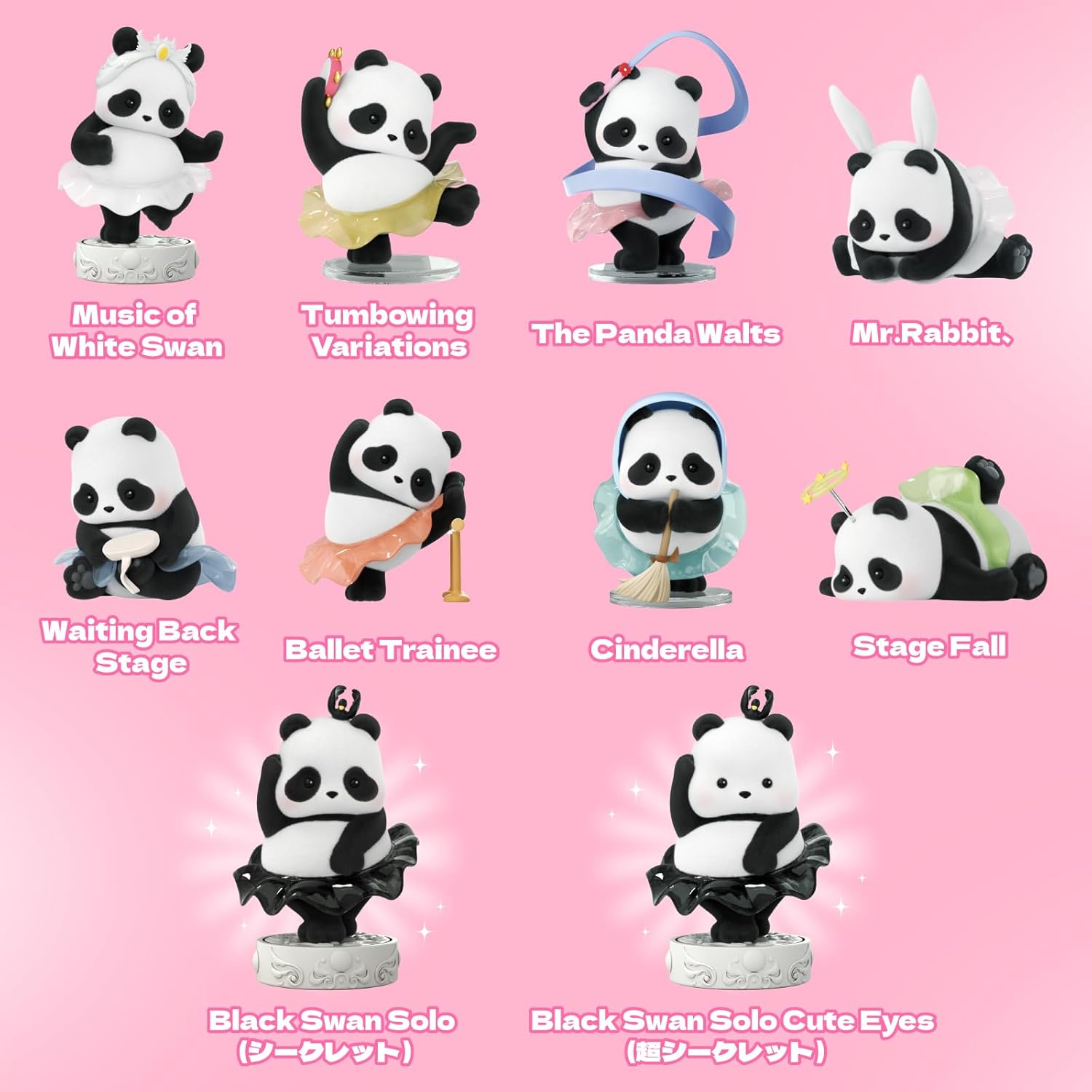 Blind Box - Panda Roll Ballet Performance Series 52 Toys