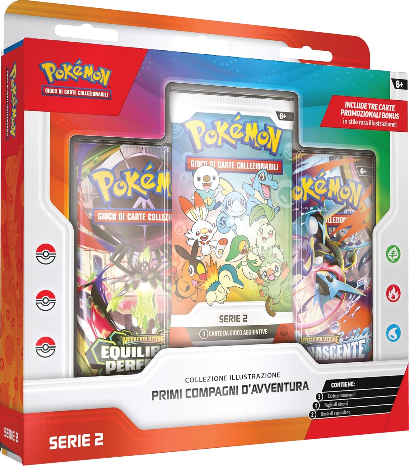 Pokemon Collezione Illustrazione Primi Compagni d'Avventura vol.2 (IT)
