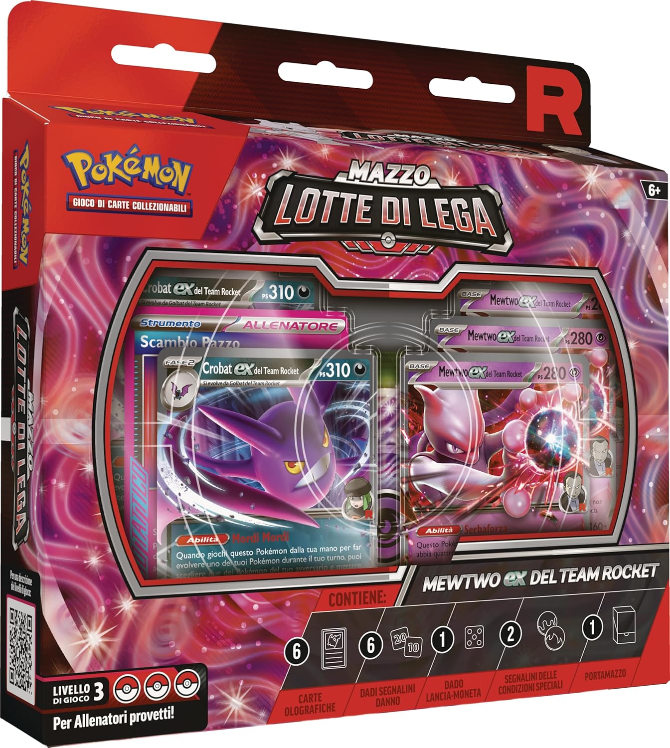 Mazzo Lotte di Lega Mewtwo EX del Team Rocket!