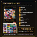 One Piece Card Game Premium Card Collection Best Selection Vol.5 – Preorder Fine Luglio