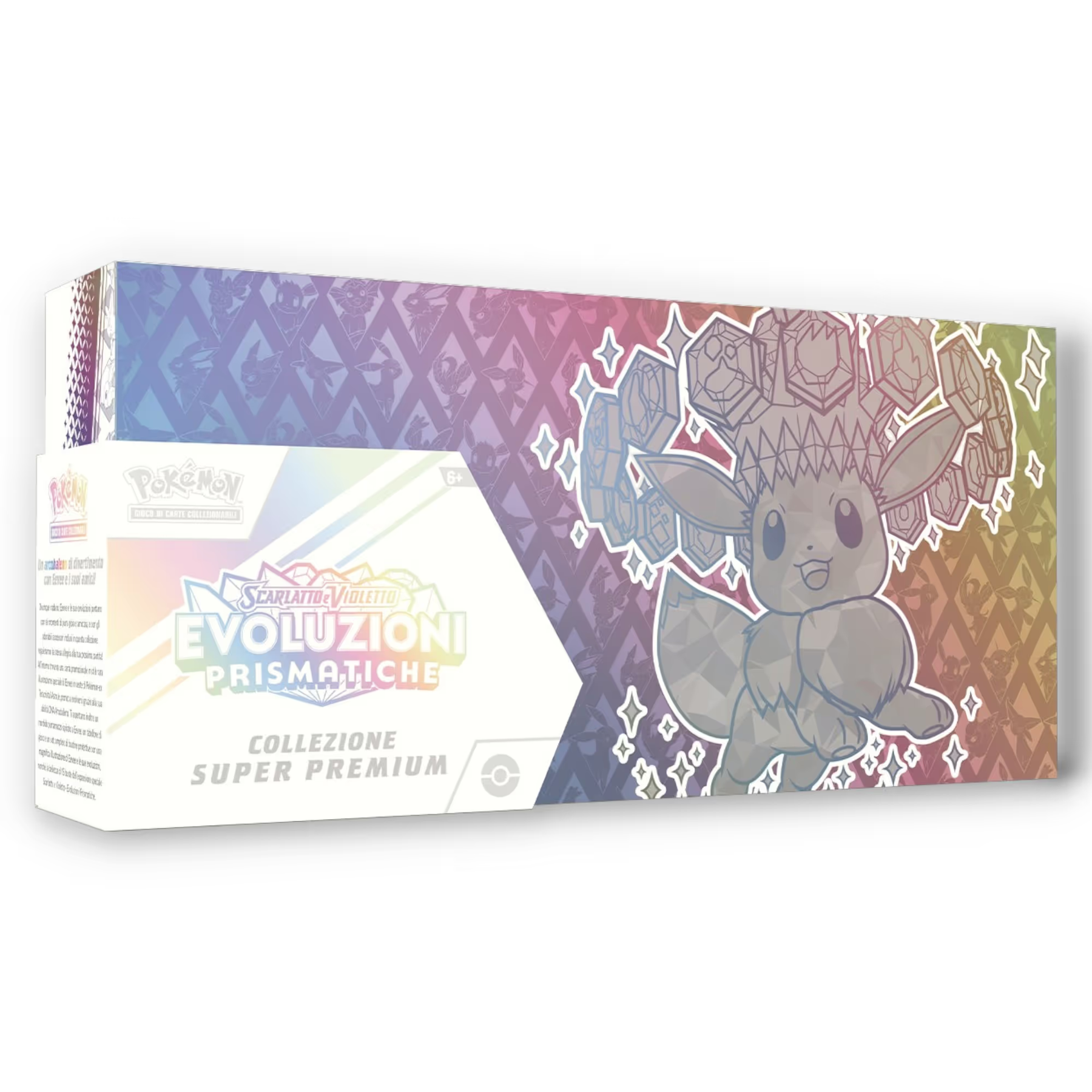 Scarlatto e Violetto: Evoluzioni Prismatiche - Collezione Super Premium - Italiano Scarlet and Violet: Prismatic Evolutions - Super Premium Collection - Italiano