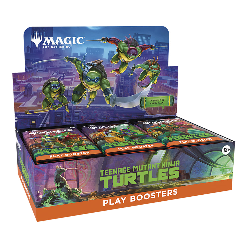 Magic Teenage Mutant Ninja turtle Play Booster box 30 bustine versione Italiano