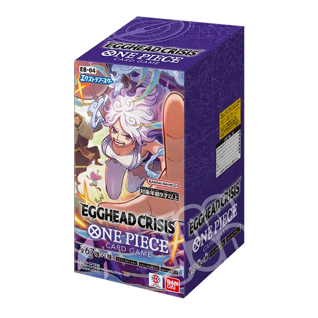 One Piece Card Game Extra Booster Egghead Crisis EB04 Display – 24 Buste (JP)