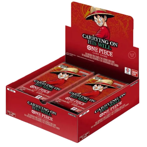 OP13 Carrying On His Will Box da 24 Buste One Piece Card Game