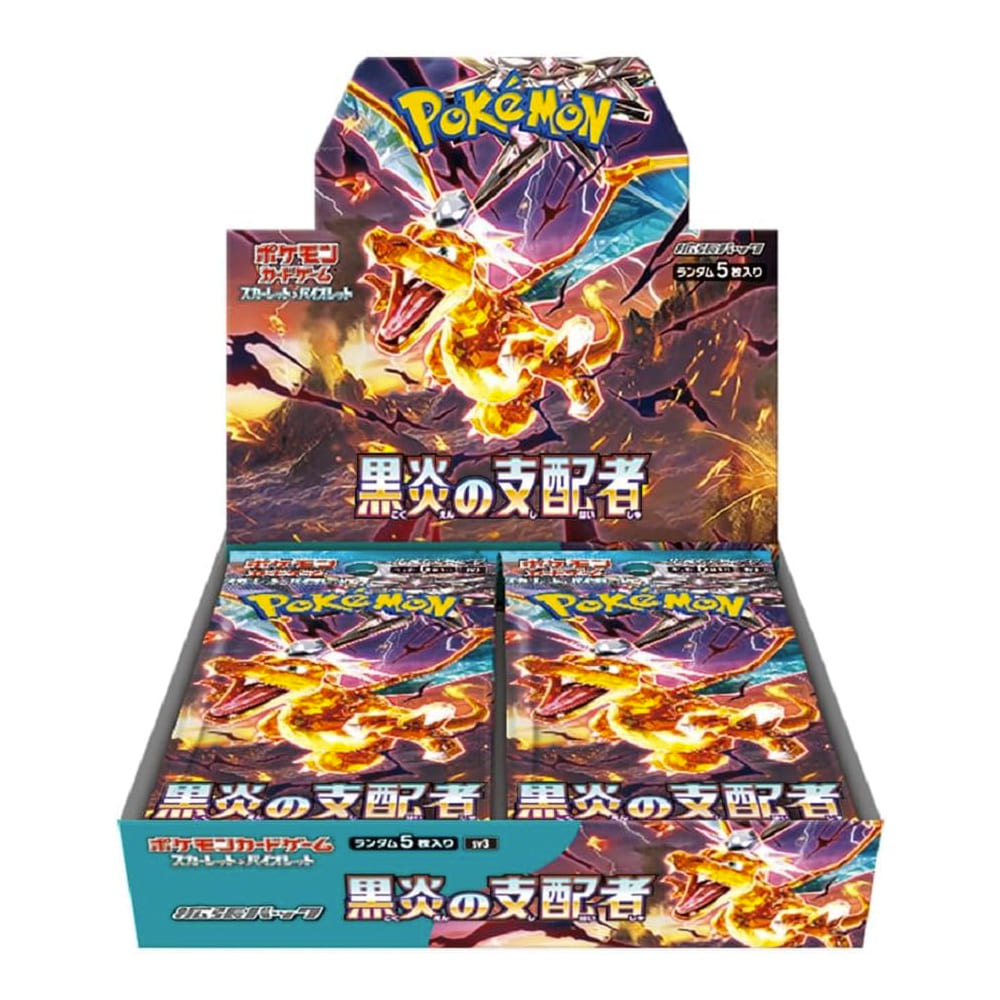 Box Pokémon SV3 - Ruler of the Black Flame - box da 30 bustine