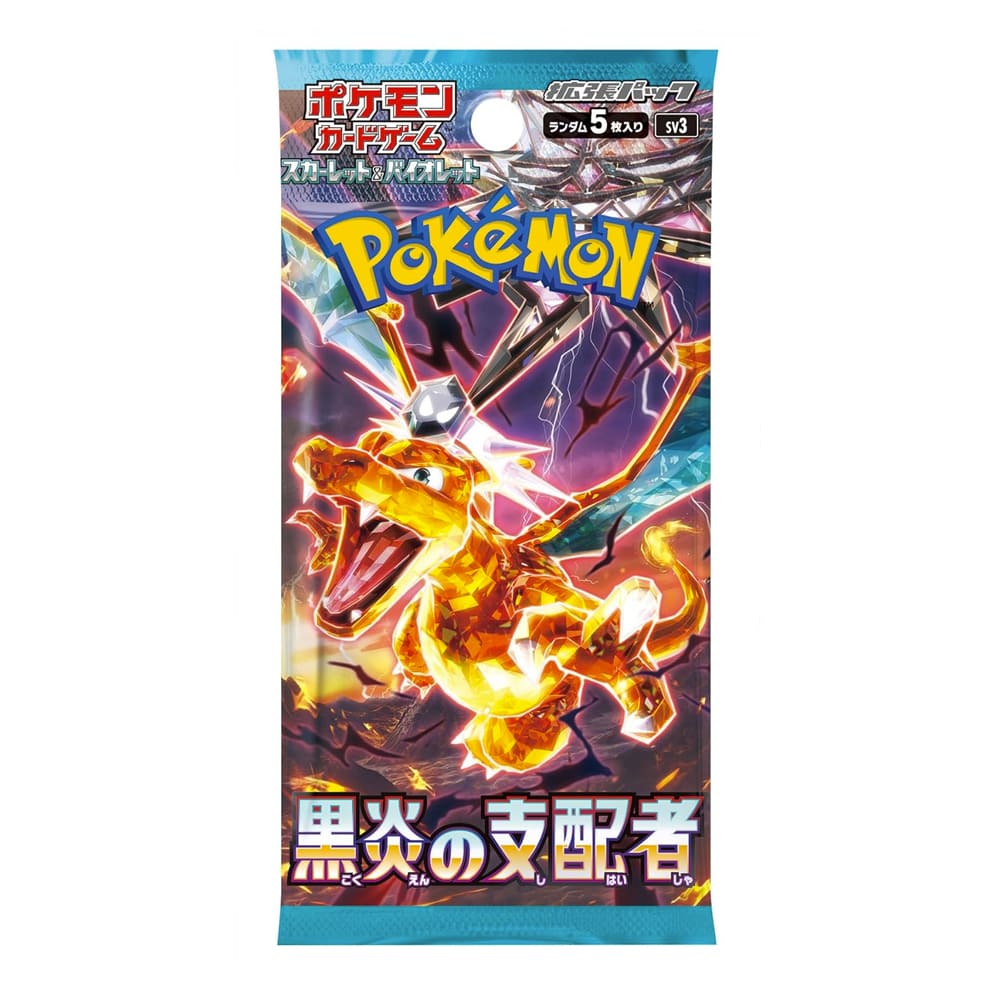 Box Pokémon SV3 - Ruler of the Black Flame - box da 30 bustine