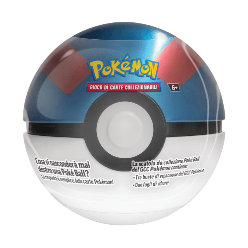 Display Pokémon ITA - Poké Ball tin - Display di 6 pezzi
